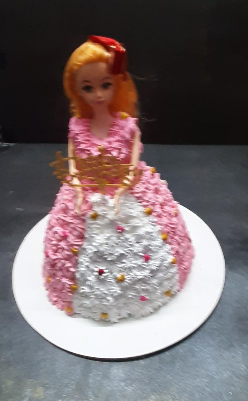 Barbie cake