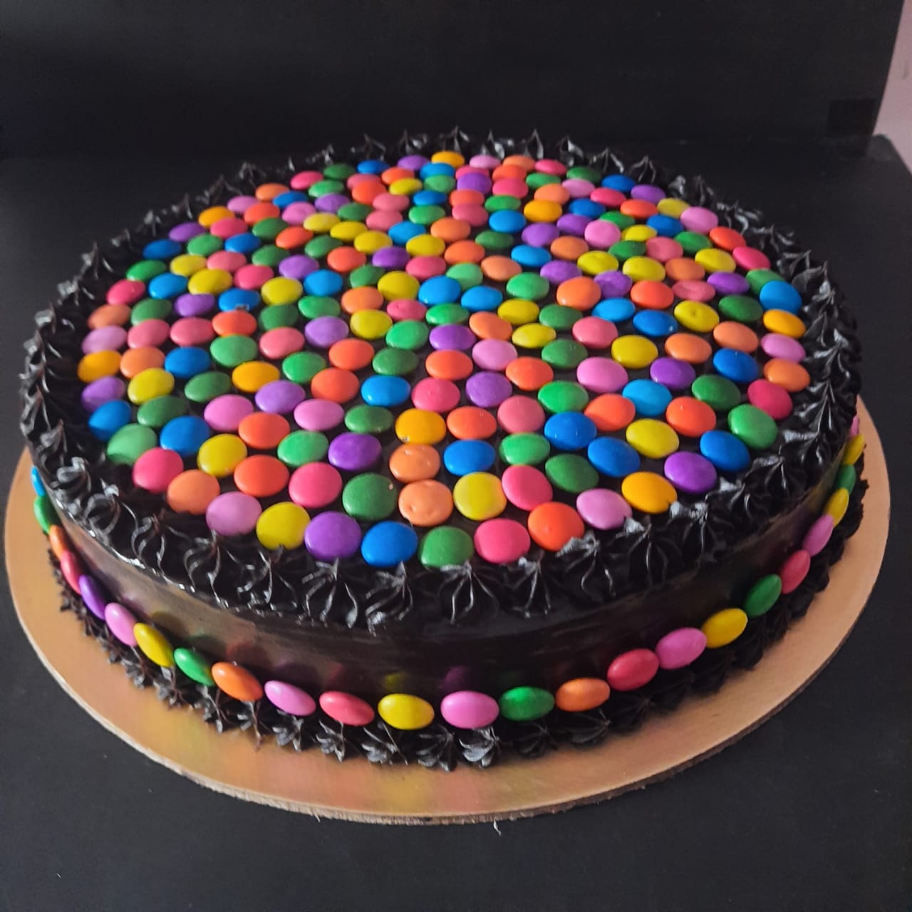 Chocolate Truffle with gems